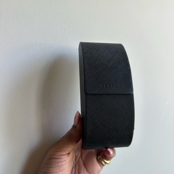 PRADA Womens Black & Gold Square frame shades SPR04W - Picture 10 of 10